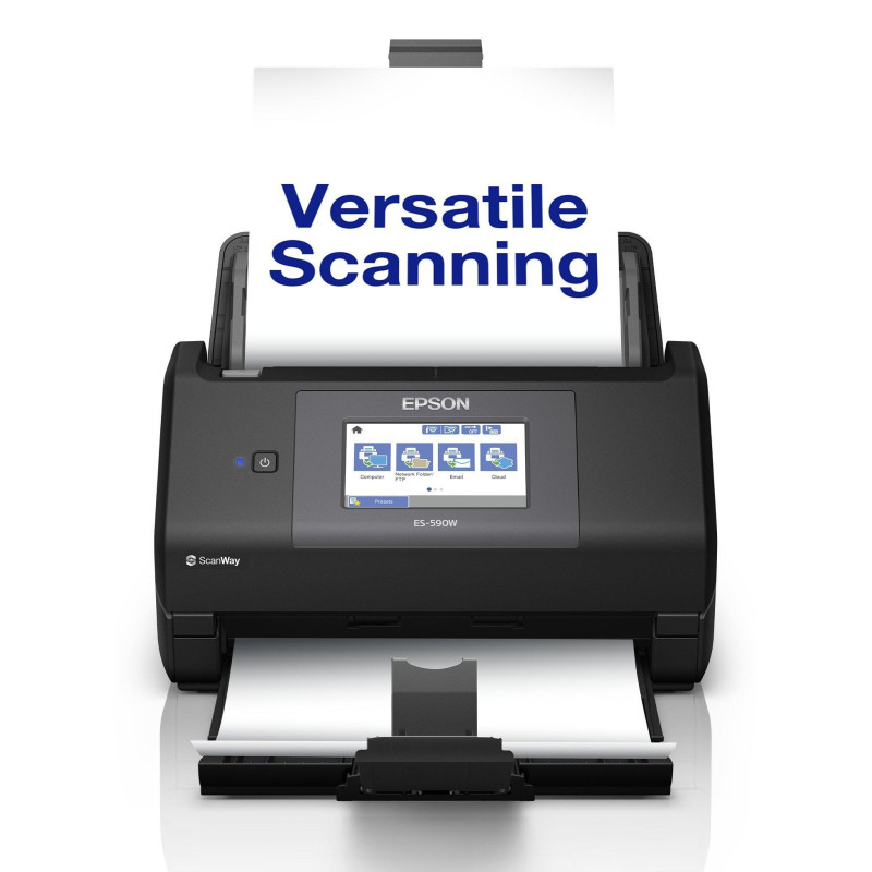 Epson WorkForce ES-590W Scanner a foglio 600 x 600 DPI A4 Nero Epson WorkForce ES-590W Scanner a foglio 600 x 600 DPI A4 Nero