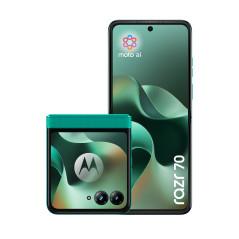 Motorola razr 70 (8/256GB, Doppia camera 50MP, Display interno FHD+ 6.9" 120Hz e esterno 3.62", MediaTek Dimensity 7450X,