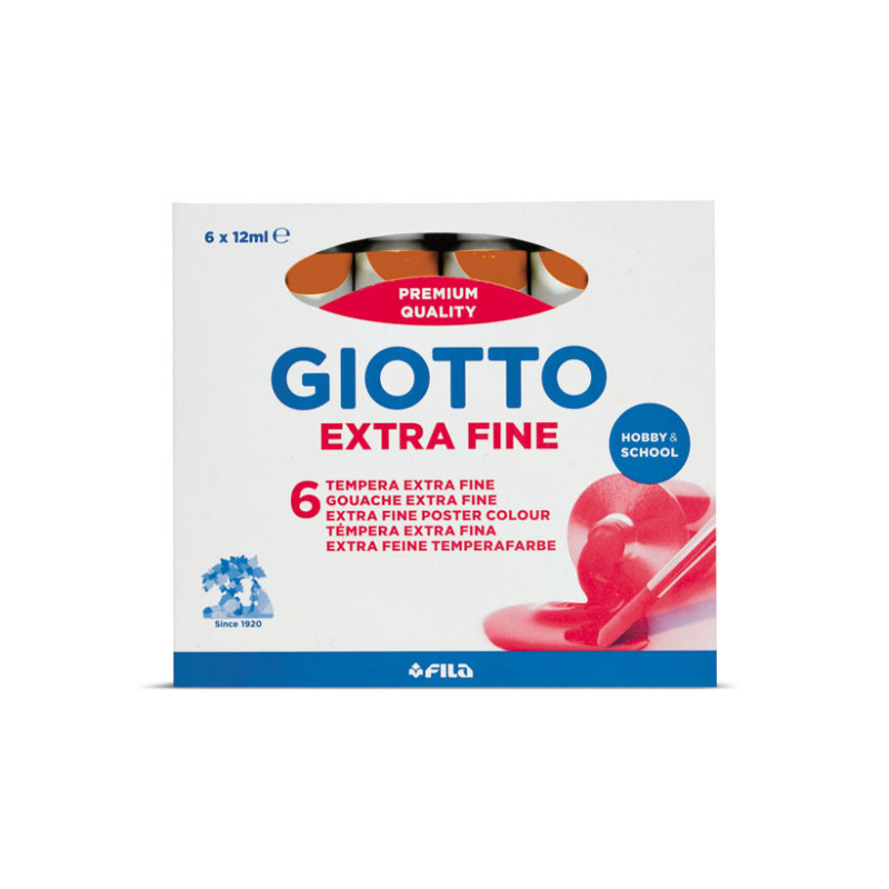 Giotto 352020 colore a tempera 12 ml Tubo Marrone