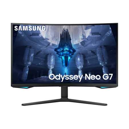 Samsung Monitor Gaming Odyssey Neo G7 da 32'' UHD Curvo LS32BG750NPXEN