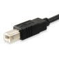 Equip Cavo USB 2.0 da C a B, M/M, 1,0 m Equip Cavo USB 2.0 da C a B, M/M, 1,0 m