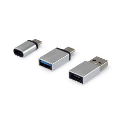 Equip Adattatore USB-C OTG, confezione da 3 pezzi