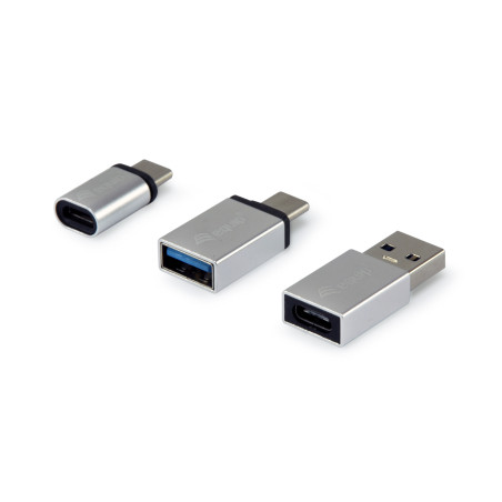 Equip Adattatore USB-C OTG, confezione da 3 pezzi