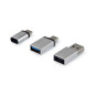 Equip Adattatore USB-C OTG, confezione da 3 pezzi Equip Adattatore USB-C OTG, confezione da 3 pezzi