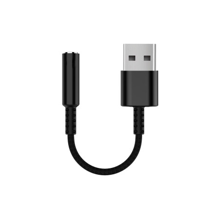 Equip 147945 cavo audio 0,15 m 3.5mm USB tipo A Nero