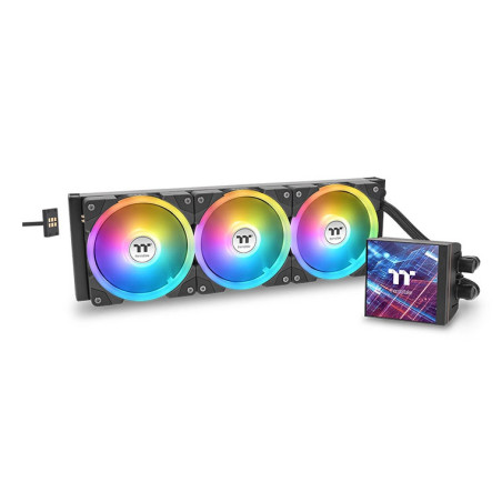 Thermaltake MAGFloe 360 Ultra ARGB Processore Raffreddatore di liquidi tutto in uno 12 cm Nero 1 pz