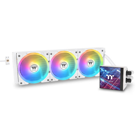Thermaltake MAGFloe 360 Ultra ARGB Processore Raffreddatore di liquidi tutto in uno 12 cm Bianco 1 pz