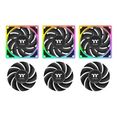 Thermaltake MAGCurve 360 Ultra AIO ARGB Fan Scheda madre Kit di raffreddamento a liquido 12 cm Nero 1 pz