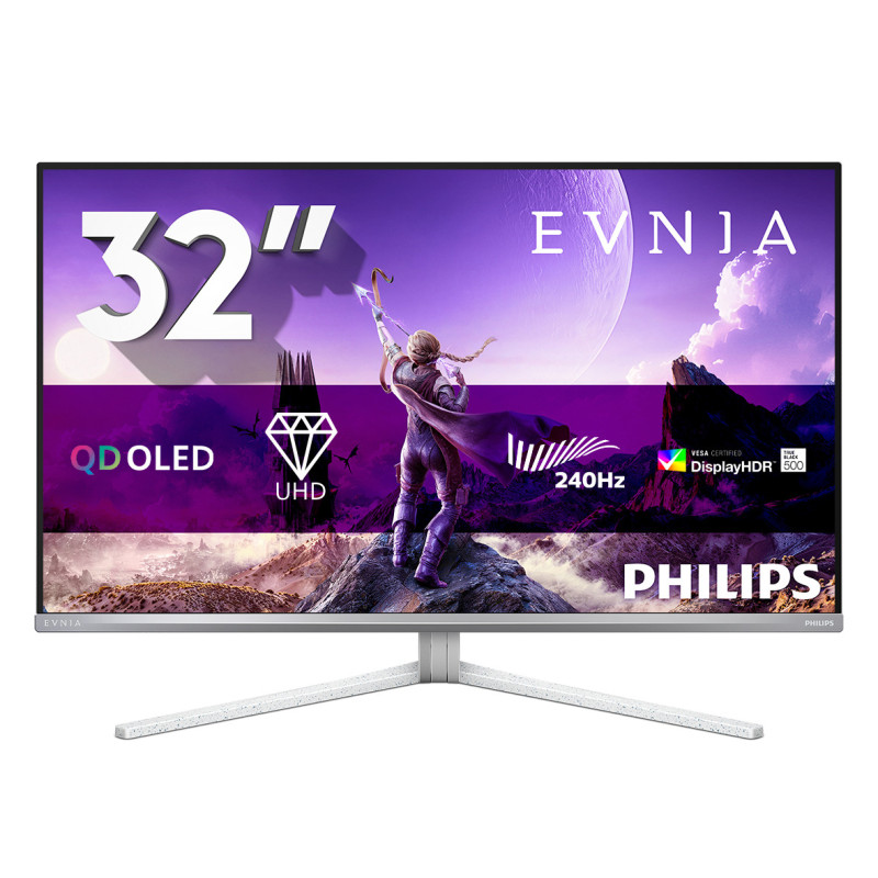 Philips 32M2N8900P/00 Monitor PC 80 cm (31.5") 3840 x 2160 Pixel Bianco