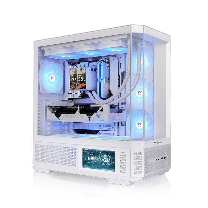 Thermaltake View 370 TG ARGB Midi Tower Bianco