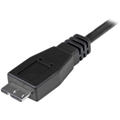 StarTech.com Cavo USB-C a Micro USB-B da 50 cm, USB 10Gbps, Cavetto Dati 3A, Cavo di Trasferimento Dati USB-C a Micro-B