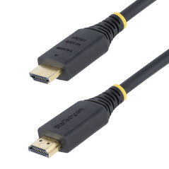 StarTech.com Cavo HDMI ad alta velocità certificato Premium da 50cm, 4K 60Hz 1440p 144Hz, HDR10 HDCP 2.2 ARC, 18Gbps, cavo UHD