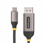StarTech.com Cavo USB-C a DisplayPort da 3m, 8K 60Hz, 4K 144Hz, HDR, Cavo adattatore USB Tipo-C a DP 1.4, Convertitore video StarTech.com Cavo USB-C a DisplayPort da 3m, 8K 60Hz, 4K 144Hz, HDR, Cavo adattatore USB Tipo-C a DP 1.4, Convertitore video
