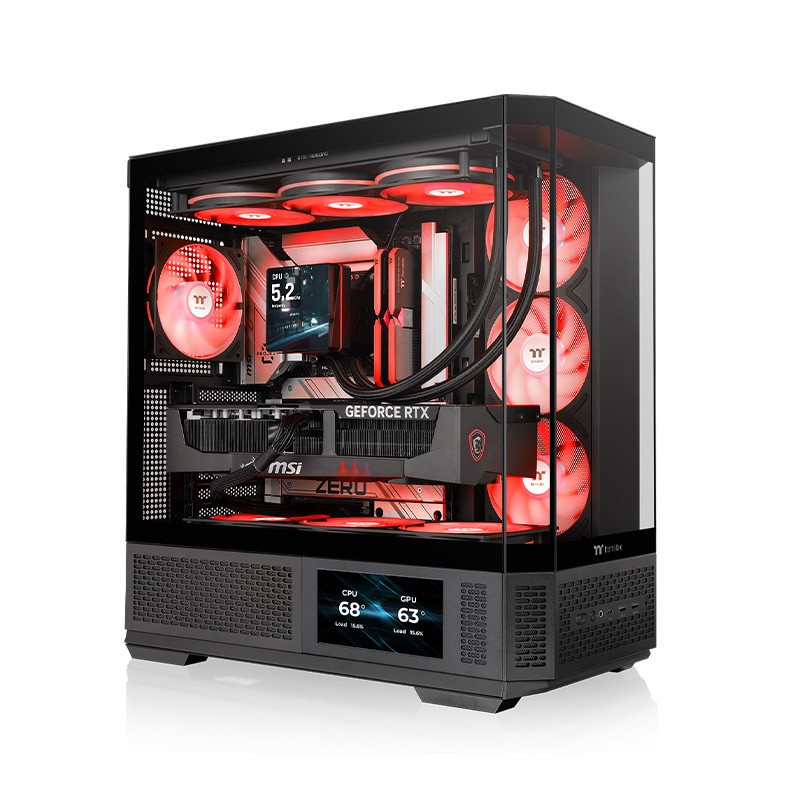 Thermaltake View 370 TG ARGB Midi Tower Nero Thermaltake View 370 TG ARGB Midi Tower Nero