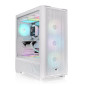 Thermaltake S380 TG ARGB Midi Tower Nero, Bianco Thermaltake S380 TG ARGB Midi Tower Nero, Bianco