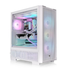 Thermaltake S380 TG ARGB Midi Tower Nero, Bianco
