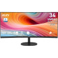MSI Pro MP341CQ E12 Monitor PC 86,4 cm (34") 3440 x 1440 Pixel UltraWide Quad HD Nero MSI Pro MP341CQ E12 Monitor PC 86,4 cm (34") 3440 x 1440 Pixel UltraWide Quad HD Nero
