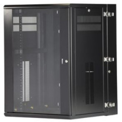 Panduit PZWMC18W rack 18U Da parete Nero