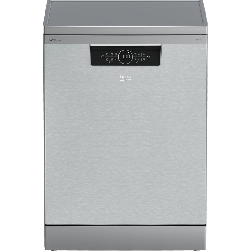 Beko b300 BDFN36541XAWP: Lavastoviglie a Libera Installazione, Classe C, 60 cm, 15 Coperti, Autodose Beko b300 BDFN36541XAWP: Lavastoviglie a Libera Installazione, Classe C, 60 cm, 15 Coperti, Autodose