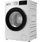 Beko b100 BMX8126DB 8kg classe A bianco, inverter 1200 giri, display XL, oblò nero, vapore Beko b100 BMX8126DB 8kg classe A bianco, inverter 1200 giri, display XL, oblò nero, vapore