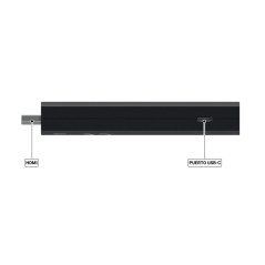 Strong LEAP UNA + dongle Smart TV HDMI Full HD Android Nero
