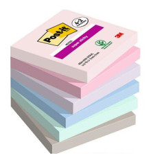 Post-It 7100259203 pouch autoadesiva Quadrato Grigio 90 fogli Autoadesivo