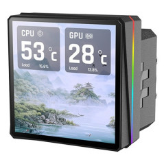 Thermaltake TH360 V3 Ultra ARGB Processore Raffreddatore di liquidi tutto in uno 12 cm Nero 1 pz
