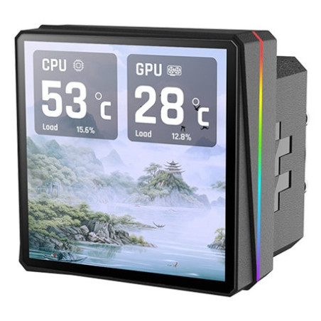 Thermaltake TH360 V3 Ultra ARGB Processore Raffreddatore di liquidi tutto in uno 12 cm Nero 1 pz