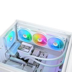 Thermaltake TH360 V3 Ultra ARGB Processore Raffreddatore di liquidi tutto in uno 12 cm Bianco 1 pz