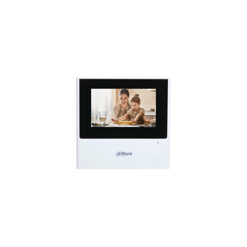 Dahua Technology VTH2611L-WP sistema per video-citofono 10,9 cm (4.3") Nero, Bianco Dahua Technology VTH2611L-WP sistema per video-citofono 10,9 cm (4.3") Nero, Bianco