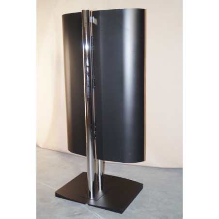 ITB PM5160 Supporti a parete per TV 190,5 cm (75") Pavimento Nero, Cromo