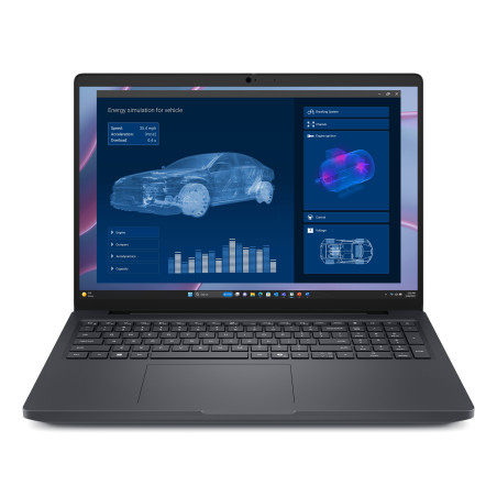 DELL Pro Max 16 MC16255 Copilot+ PC AMD Ryzen AI 7 PRO PRO 350 Workstation mobile 40,6 cm (16") Full HD+ 32 GB LPDDR5x-SDRAM 1