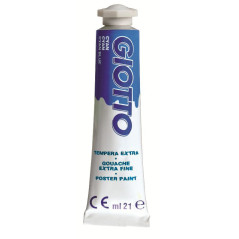 F.I.L.A. Tubo Tempera Giotto 21Ml Cyan (Azzurro Ciano)