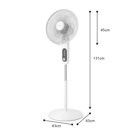 Philips Serie 1000 Ares 1000 CX1220/00 Ventilatore a piedistallo