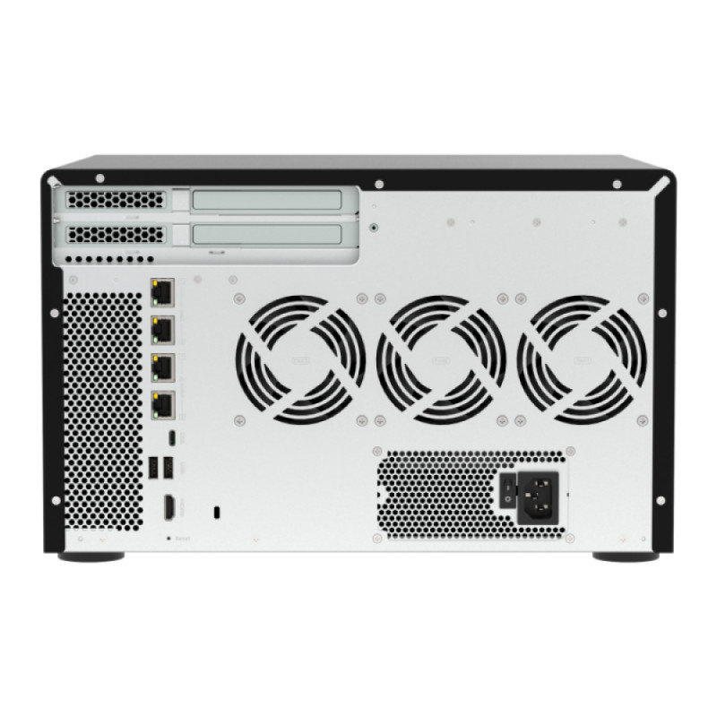 QNAP TVS-H1277AX NAS Tower AMD Ryzen™ 5 16 GB DDR5 QNAP QTS Nero QNAP TVS-H1277AX NAS Tower AMD Ryzen™ 5 16 GB DDR5 QNAP QTS Nero