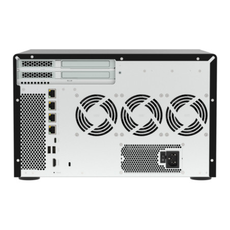 QNAP TVS-H1277AX NAS Tower AMD Ryzen™ 5 16 GB DDR5 QNAP QTS Nero