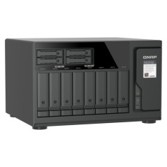 QNAP TVS-H1277AX NAS Tower AMD Ryzen™ 5 16 GB DDR5 QNAP QTS Nero