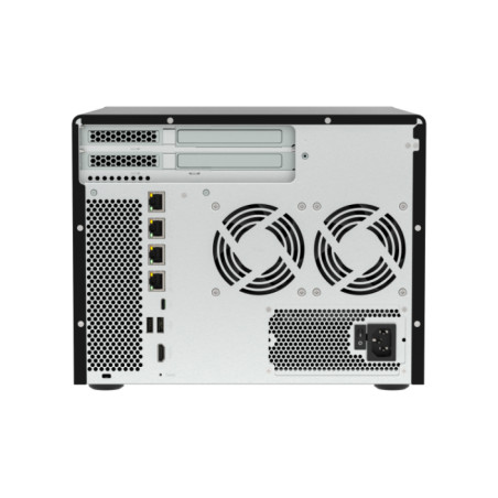 QNAP TVS-H877AX NAS Tower AMD Ryzen™ 5 16 GB DDR5 QNAP QTS Nero