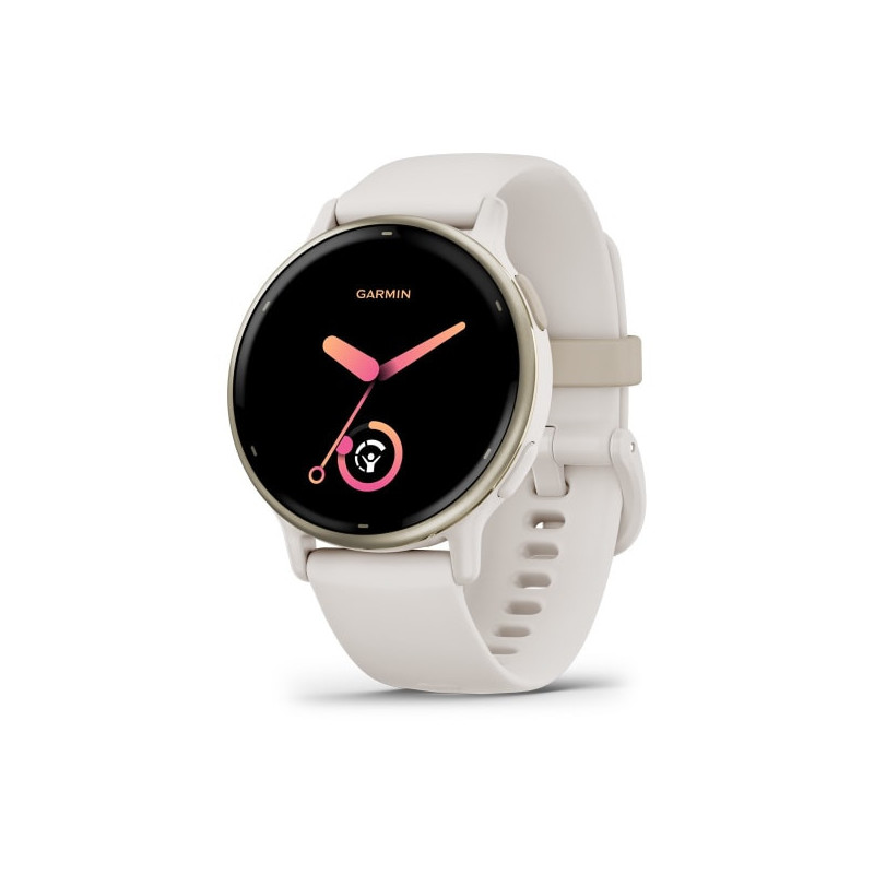 Garmin Vivoactive 5 3,05 cm (1.2") AMOLED 42 mm Digitale 390 x 390 Pixel Touch screen Bianco Wi-Fi GPS (satellitare)
