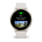 Garmin Vivoactive 5 3,05 cm (1.2") AMOLED 42 mm Digitale 390 x 390 Pixel Touch screen Bianco Wi-Fi GPS (satellitare)