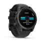 Garmin Fenix E 3,3 cm (1.3") AMOLED 47 mm Digitale 416 x 416 Pixel Touch screen Nero Wi-Fi GPS (satellitare)