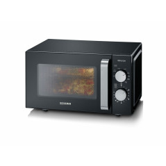 Severin MW 7762 forno a microonde Nero, Acciaio inox Microonde con grill Superficie piana 20 L 800 W