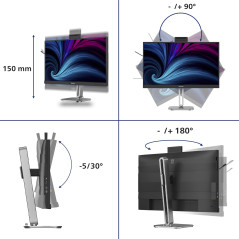 Philips 27B2U4601H 00 Monitor PC 68,6 cm (27") 2560 x 1440 Pixel