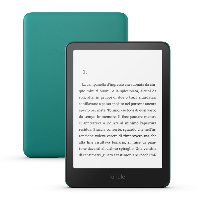 Amazon Kindle Paperwhite (16 GB) schermo antiriflesso da 7’’, la batteria dura settimane Con pubblicità Amazon Kindle Paperwhite (16 GB) schermo antiriflesso da 7’’, la batteria dura settimane Con pubblicità