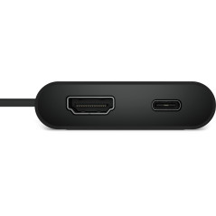 DELL DA225 Cablato USB 3.2 Gen 1 (3.1 Gen 1) Type-C Nero