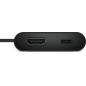 DELL DA225 Cablato USB 3.2 Gen 1 (3.1 Gen 1) Type-C Nero DELL DA225 Cablato USB 3.2 Gen 1 (3.1 Gen 1) Type-C Nero
