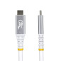 StarTech.com Cavo USB4 da 50cm, Cavo USB-C Certificato USB-IF, 80Gbps, PD240W, 8K120Hz / 4K240Hz DP2.1 DP80, Cavetto Tipo-C