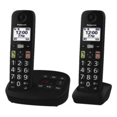 Panasonic KX-TGU132EXB telefono Telefono analogico DECT Nero