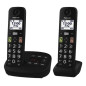Panasonic KX-TGU132EXB telefono Telefono analogico/DECT Nero Panasonic KX-TGU132EXB telefono Telefono analogico/DECT Nero