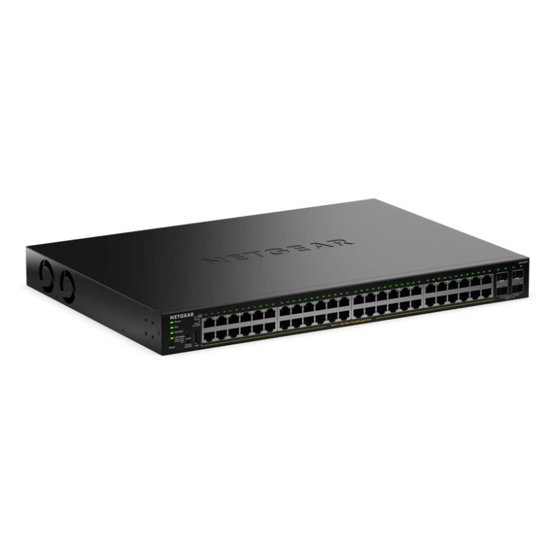 NETGEAR GS348TPv2 Gestito L2/L3 Gigabit Ethernet (10/100/1000) Supporto Power over Ethernet (PoE) 1U Nero NETGEAR GS348TPv2 Gestito L2/L3 Gigabit Ethernet (10/100/1000) Supporto Power over Ethernet (PoE) 1U Nero